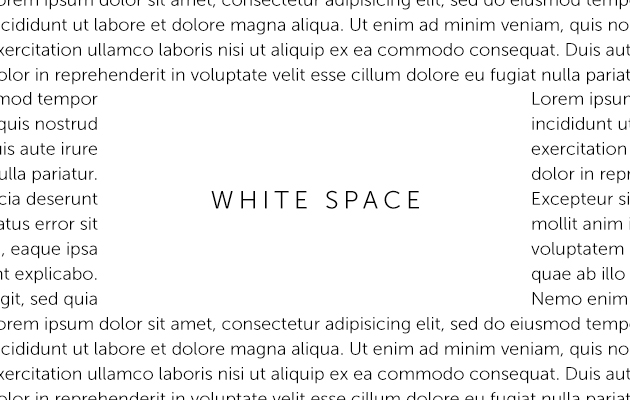 White Space In Web Design