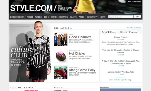 Style.com Style.com