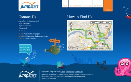 JumpStart Contact Page