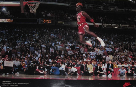 nike air jordan advertisement