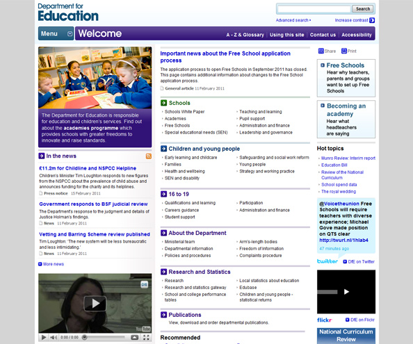 Department for Education