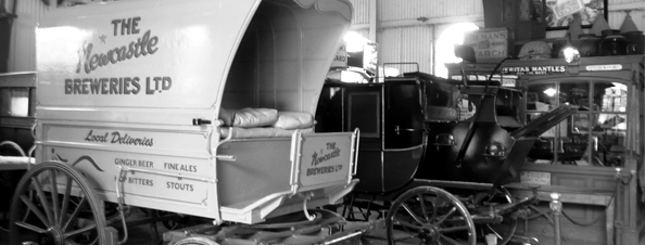 Newcastle Brown Ale Carriages Beamish Museum A Beamish July 2008