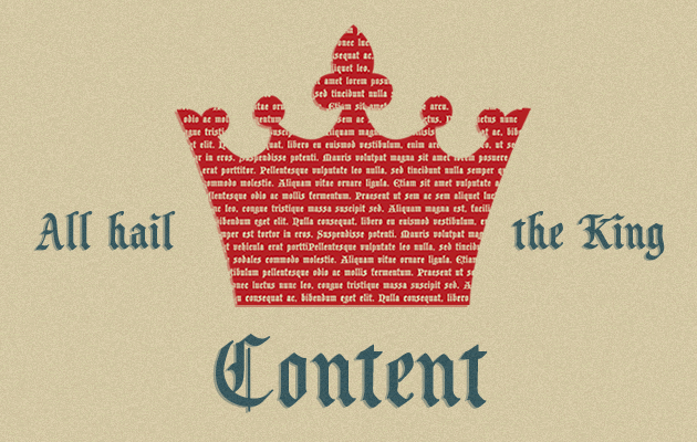 Content-is-King-for-website-search-engine-optimisation