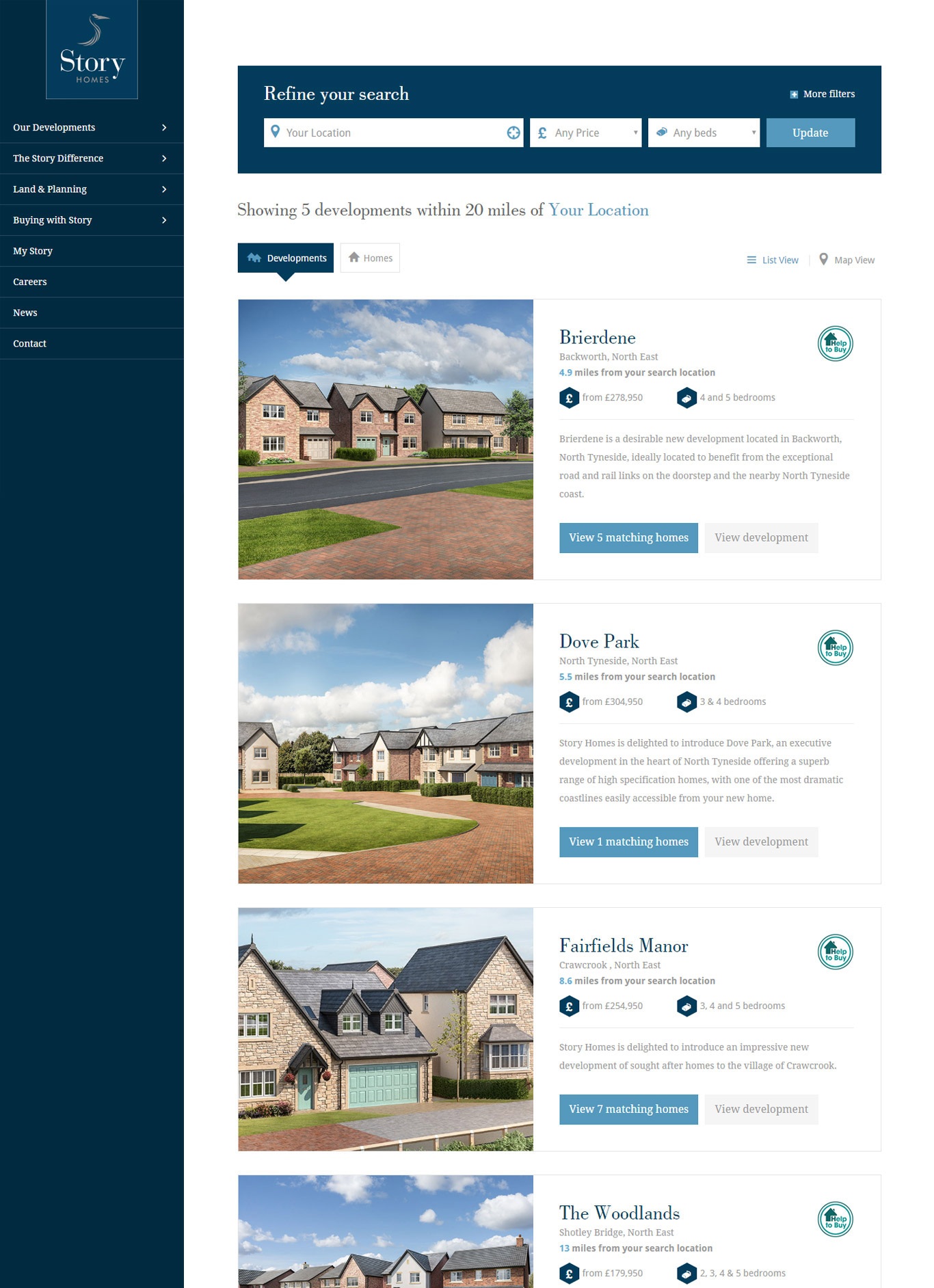 Story Homes