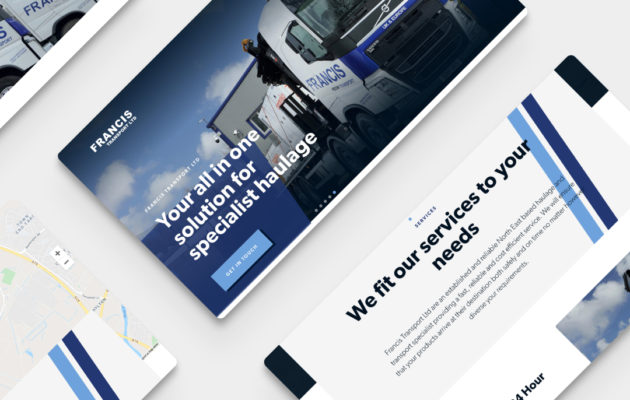 New Site Launch – Francis Transport