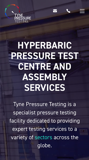 Tyne Pressure Testing