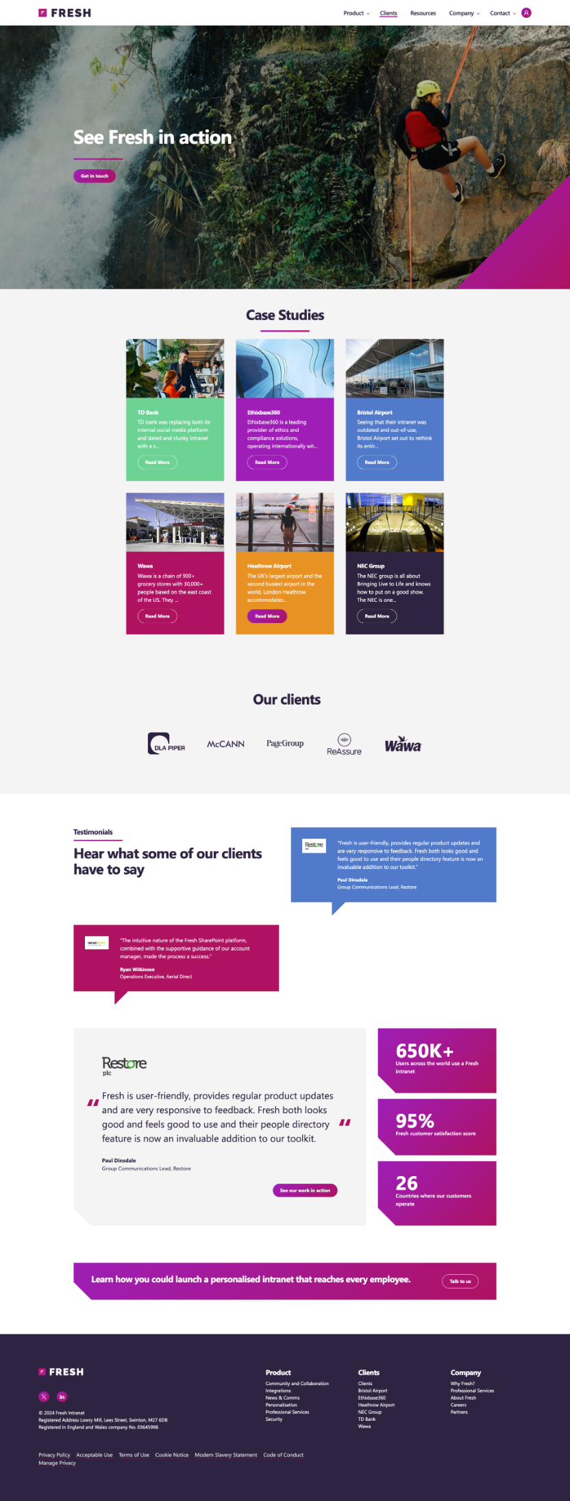 Fresh Intranet