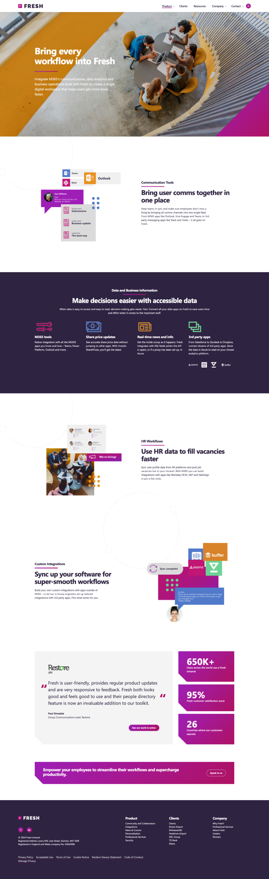 Fresh Intranet